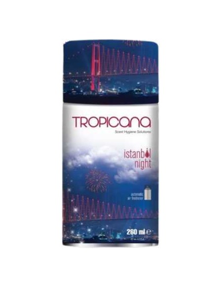 TROPICANA Automatyczny odświeżacz powietrza ISTANBUL NIGHT, 260 ml wkład