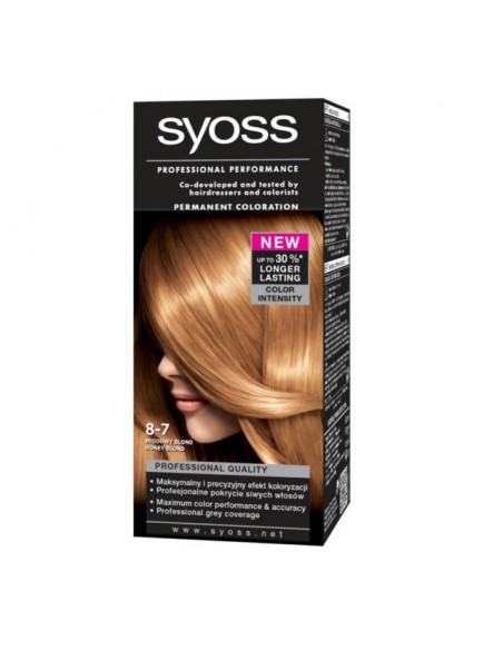 SYOSS farba do włosów miodowy blond 8-7