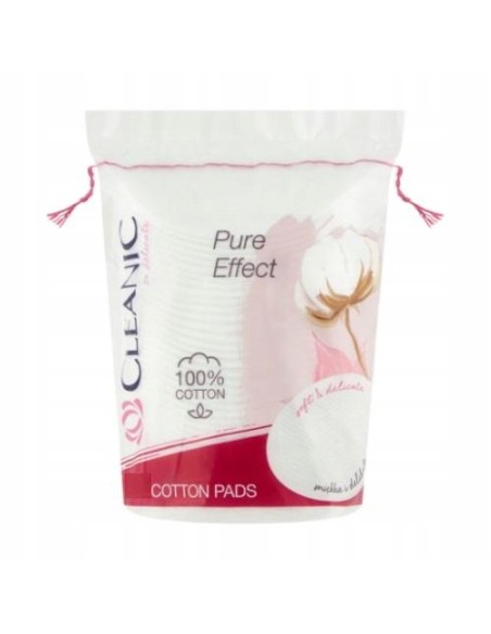 CLEANIC Płatki kosmetyczne do demakijażu, 30 szt