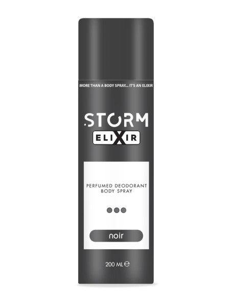 STORM ELIXIR Dezodorant dla mężczyzn NOIR, 200 ml