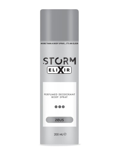 STORM ELIXIR Dezodorant dla mężczyzn ZEUS, 200 ml