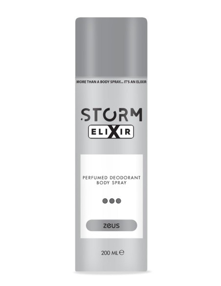 STORM ELIXIR Dezodorant dla mężczyzn ZEUS, 200 ml