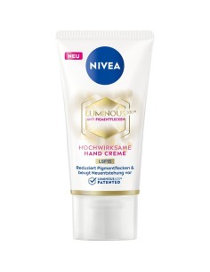 NIVEA LUMINOUS Krem do rąk przeciw przebarwieniom, 50 ml