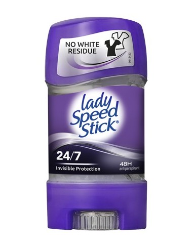 LADY SPEED STICK Invisible 24/7 Dezodorant antyperspiracyjny w żelu 65 g