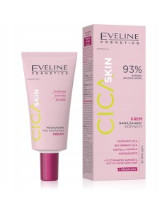 EVELINE Krem do twarzy Nawilżający CICA SKIN, 1 szt