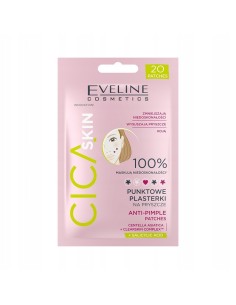 EVELINE Plastry na wypryski Punktowe CICA SKIN 20 szt, 1 op