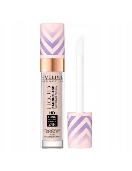 EVELINE Korektor wodoodprny LIQUID CAMOUFLAGE 02, 7,5 ml