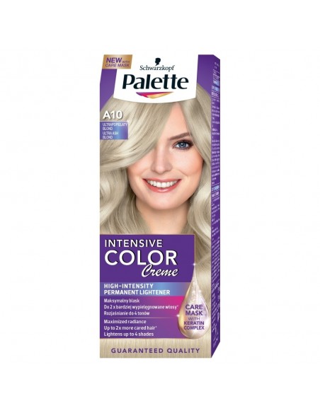Palette Intensive Color Creme farba do włosów Ultrapopielaty blond A10