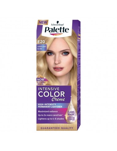 Palette Intensive Color Creme farba do włosów Superjasny blond E20