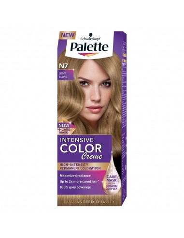 Palette Intensive Color Creme farba do włosów Jasny blond N7