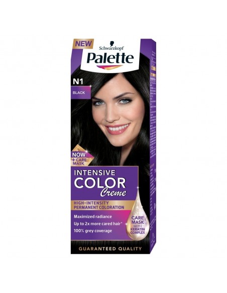 PALETTE Intensive Color Creme Farba do włosów Czerń N1