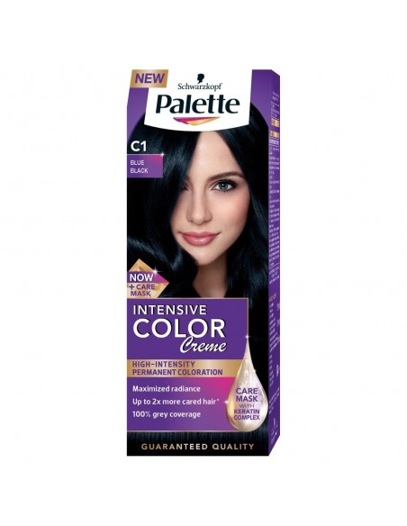 Palette Intensive Color Creme farba do włosów Granatowa czerń C1