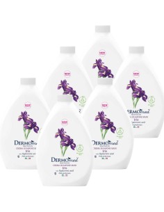 ‌DERMOMED Mydło w płynie IRIS, 1000 ml zapas, pakiet  6 szt.