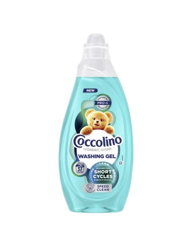 COCCOLINO Żel do prania 37 prań SPEED CLEAN, 1480 ml