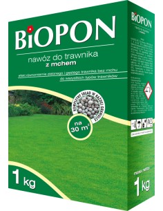 BIOPON nawóz do trawnika z mchem granulat 1kg