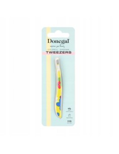 DONEGAL Pęseta skośna KROPKI, 1 szt