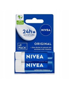 NIVEA Pomadka do ust nawilżająca  ORIGNAL CARE, 2x4.8 g