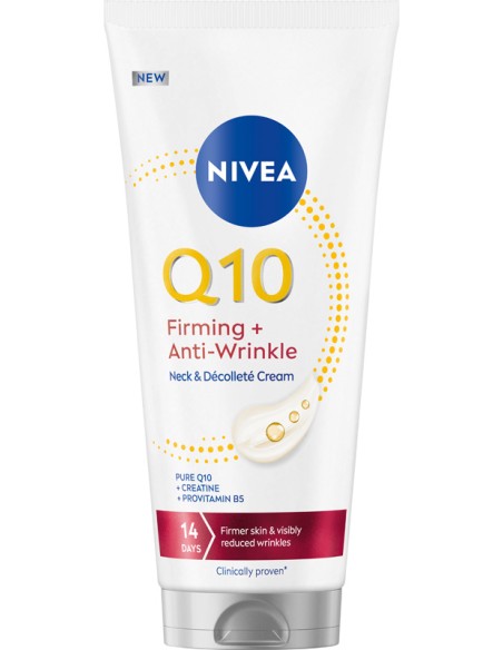 NIVEA BODY Krem ujędrniający do szyi i dekoltu Q10, 200 ml