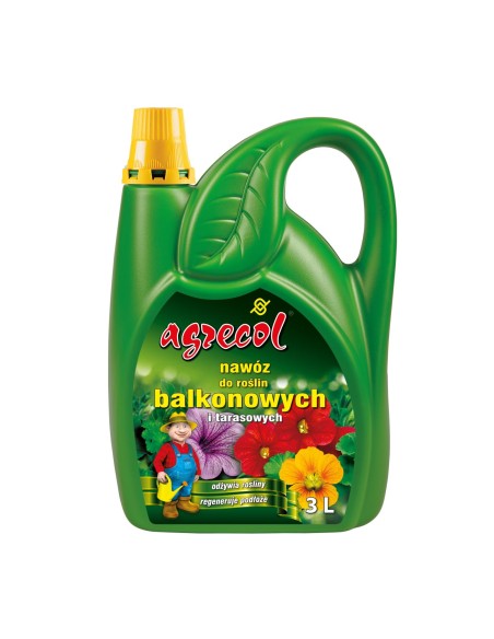 AGRECOL Nawóz w płynie dla roślin balkonowych, 3 l