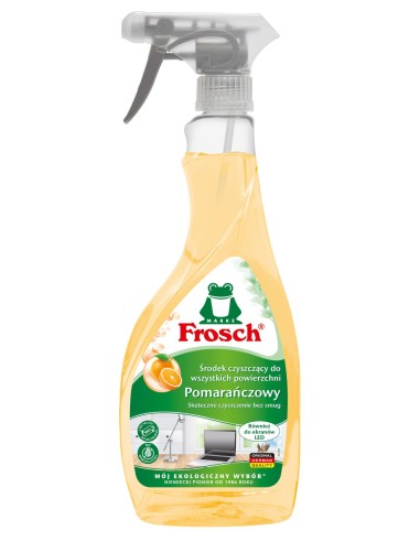 FROSCH Spray do czyszczenia Uniwersalny POMARAŃCZA, 500 ml