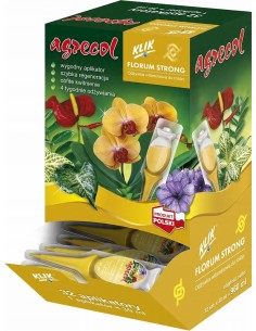 AGRECOL Odżywka witaminowa dla roślin domowych FLORUM STRONG 32 x 30 ml, 1 op