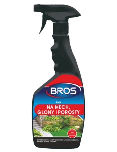 BROS płyn na mech, glony i porosty spray 500ml