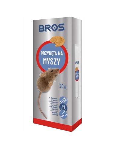BROS Przynęta na myszy, 20 g