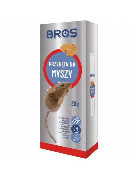 BROS Przynęta na myszy, 20 g
