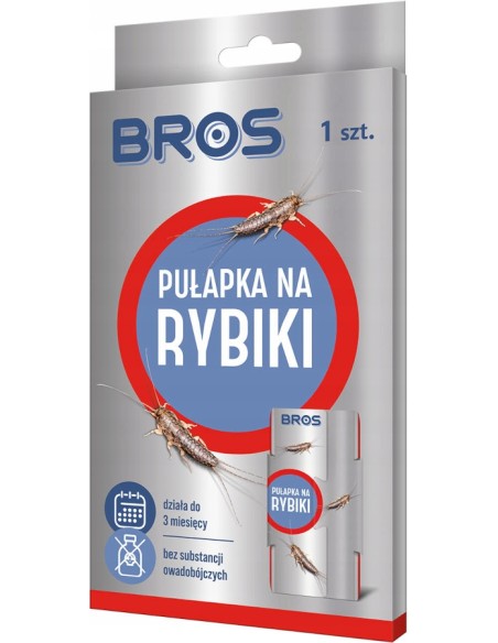 BROS Pułapka lepowa na rybiki, 1 op