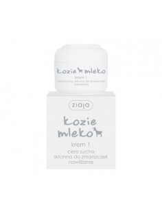 Ziaja Kozie mleko Krem 1 nawilżający cera sucha skłonna do zmarszczek 50 ml