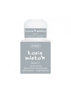 Ziaja Kozie mleko Krem 2 odżywczo-wygładzający cera sucha skłonna do zmarszczek 50 ml