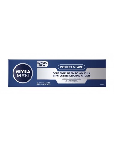 NIVEA MEN Protect & Care Krem do golenia pielęgnujący, 100 ml