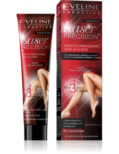 Eveline Laser Precision krem do depilacji nóg 3-minutowy 125ml
