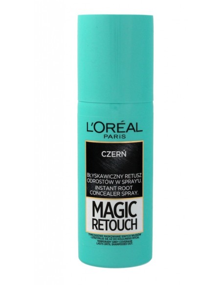 L'Oreal Paris Magic Retouch Retusz Odrostów w Spray'u Czerń 75ml