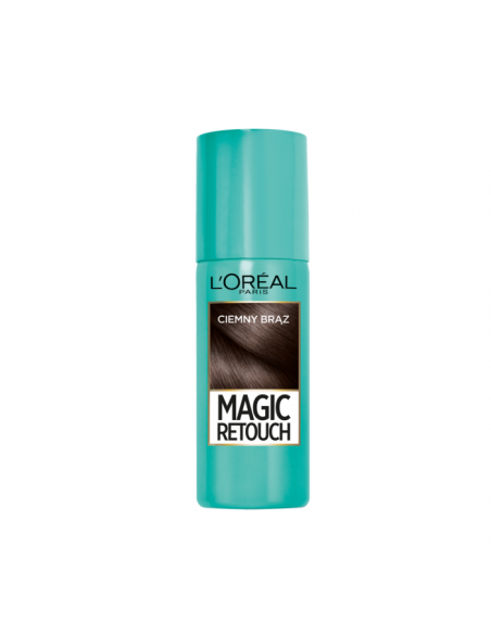 L'Oreal Paris Magic Retouch Retusz Odrostów w Spray'u Ciemny brąz