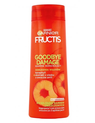 Garnier Fructis Goodbye Damage Szampon wzmacniający do włosów bardzo zniszczonych 400 ml