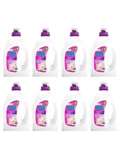 WASH&FREE Koncentrat do płukania tkanin LOTOS 80 płukań 2000 ml, 8 szt