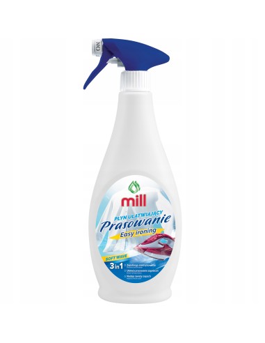 MILL CLEAN Płyn ułatwiający prasowanie SOFT WAVE, 500 ml