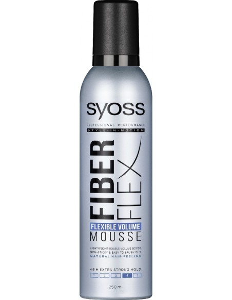 SYOSS Fiberflex Flexible Volume Pianka do włosów, 250 ml