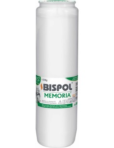 BISPOL MEMORIA Wkład do zniczy WO6, 4,5 dnia 330 g 