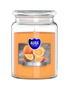 BISPOL AURA Świeca zapachowa w szkle SND99-63 POMARAŃCZA, 500 g