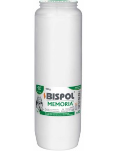 BISPOL MEMORIA Wkład do zniczy WO8 OLEJOWY, 1 sztuka