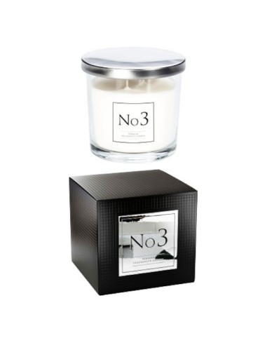 BISPOL AURA Świeca zapachowa w szkle SNP-100-003, NO3, 1 szt