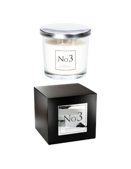 BISPOL AURA Świeca zapachowa w szkle SNP-100-003, NO3, 1 szt