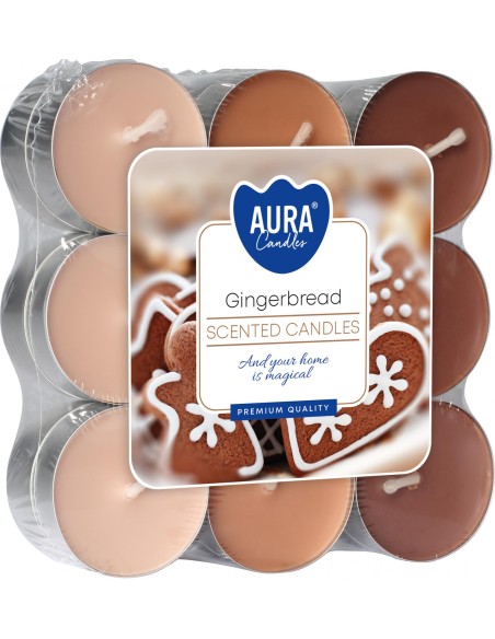 BISPOL Podgrzewacze zapachowe PIERNICZKI, 18 szt