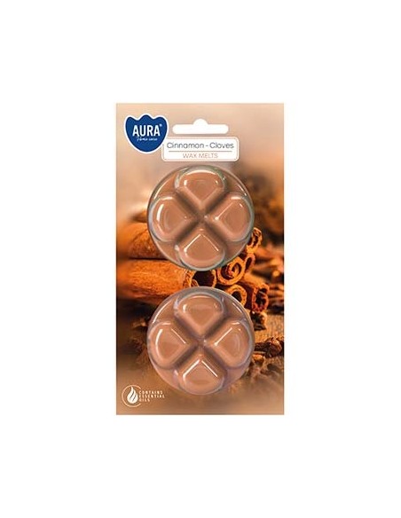 BISPOL Wosk zapachowy WZ40-2-374 CYNAMON-GOŹDZIKI, 2 szt