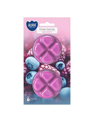 BISPOL Wosk zapachowy WZ40-2-314 MROŻONE JAGODY, 2 szt