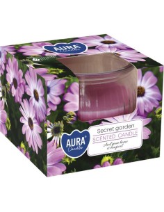 BISPOL AURA Świeca w szkle SN69-365 TAJEMNICZY OGRÓD, 1 szt