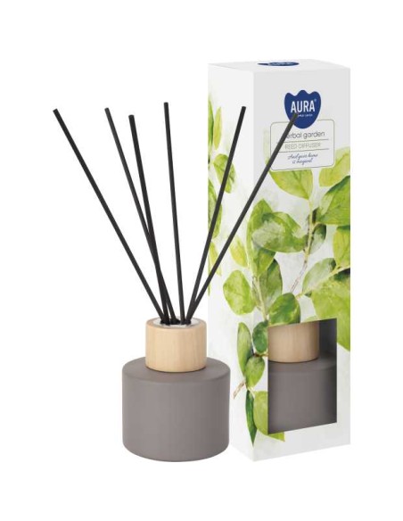 BISPOL AURA Patyczki zapachowe ZIOŁOWY OGRÓD DZ85MD-378, 85 ml