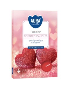 BISPOL AURA Podgrzewacze zapachowe PASSION, 6 szt